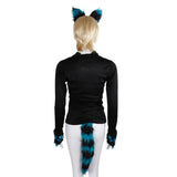 Maxbell Fox Ears Hair Hoop Costume Dress Cosplay Gloves Tail Kids Adult Carnival