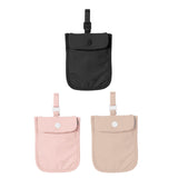 Maxbell hide Washable bra Pouch Credit Cards Wash Bag for Travel Women Black