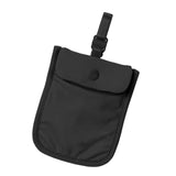 Maxbell hide Washable bra Pouch Credit Cards Wash Bag for Travel Women Black