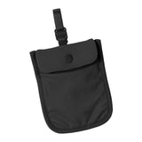 Maxbell hide Washable bra Pouch Credit Cards Wash Bag for Travel Women Black