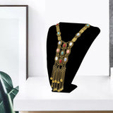 Maxbell Bohemian Pendant Necklace Sweater Chain Vintage Personalized for Women Girls Gold