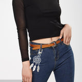 Maxbell Feather Key Chain Keyring Key Buckle Tassel Charms Lucky Decor for Supplies Silvery