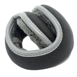 Maxbell Earmuffs Premium Fleece Warm Winter Ear Muffs Ear Warmers for Biking Skating Gray