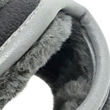 Maxbell Earmuffs Premium Fleece Warm Winter Ear Muffs Ear Warmers for Biking Skating Gray