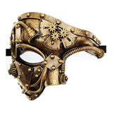 Maxbell Creative Punk Cover Cosplay Costume Props for Party Carnival Decoration Antique Copper