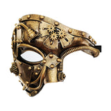 Maxbell Creative Punk Cover Cosplay Costume Props for Party Carnival Decoration Antique Copper