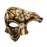 Maxbell Creative Punk Cover Cosplay Costume Props for Party Carnival Decoration Antique Copper