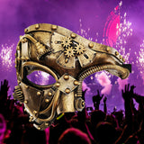 Maxbell Creative Punk Cover Cosplay Costume Props for Party Carnival Decoration Antique Copper