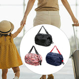 Maxbell Shopping Bags Foldable Waterproof Grocery Bags Travel Storage Bag Pink