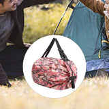 Maxbell Shopping Bags Foldable Waterproof Grocery Bags Travel Storage Bag Pink
