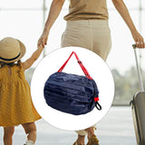Maxbell Shopping Bags Foldable Waterproof Grocery Bags Travel Storage Bag Blue