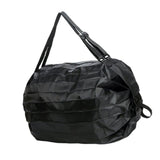 Maxbell Shopping Bags Foldable Waterproof Grocery Bags Travel Storage Bag Black
