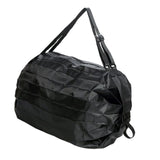 Maxbell Shopping Bags Foldable Waterproof Grocery Bags Travel Storage Bag Black