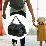 Maxbell Shopping Bags Foldable Waterproof Grocery Bags Travel Storage Bag Black