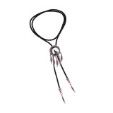 Maxbell PU Bolo Tie Necktie Western Cowboy Dresses Decoration Shirts Wedding Dancing