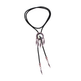 Maxbell PU Bolo Tie Necktie Western Cowboy Dresses Decoration Shirts Wedding Dancing