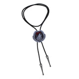 Maxbell PU Western Bolo Tie Necktie Neck Rope Adjustable Pendant Women Men