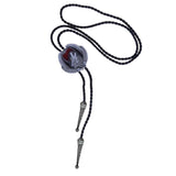 Maxbell PU Western Bolo Tie Necktie Neck Rope Adjustable Pendant Women Men