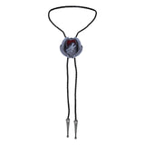 Maxbell PU Western Bolo Tie Necktie Neck Rope Adjustable Pendant Women Men