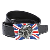 Maxbell Retro cowgirl Belt PU Leather for Business Boyfriend Husband Black