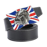 Maxbell Retro cowgirl Belt PU Leather for Business Boyfriend Husband Black