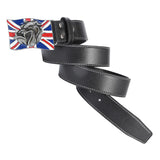 Maxbell Retro cowgirl Belt PU Leather for Business Boyfriend Husband Black