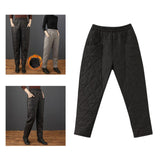 Maxbell Winter Warm Puffer Down Pants Compression Snow Trousers Elastic High Waisted L