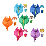 Maxbell Dragon Clothing Trick or Treating Cape Cosplay Cartoon for Halloween Gifts Red