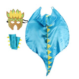 Maxbell Dragon Clothing Trick or Treating Cape Cosplay Cartoon for Halloween Gifts Azure