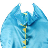 Maxbell Dragon Clothing Trick or Treating Cape Cosplay Cartoon for Halloween Gifts Azure