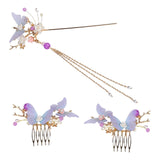 Maxbell Women Hair Sticks Accessories Chopstick Hairpins Tassel Hairpin for Bridal