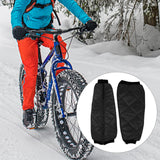 Maxbell Winter Warm Knee Pads Windproof Leg Sleeves for Ski Riding