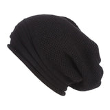 Maxbell Winter Beanie Hats Soft Breathable for Hiking Walking Adults Men Women black