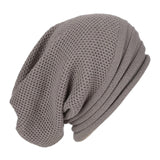 Maxbell Winter Beanie Hats Soft Breathable for Hiking Walking Adults Men Women gray