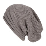 Maxbell Winter Beanie Hats Soft Breathable for Hiking Walking Adults Men Women gray