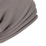 Maxbell Winter Beanie Hats Soft Breathable for Hiking Walking Adults Men Women gray