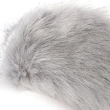 Maxbell Faux Furry Headband Winter Earwarmer Earmuffs Ladies Outdoor Sports Lady Light Gray