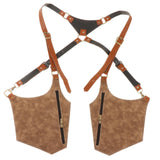 Maxbell Underarm Strap Wallet Pocket Purse Pack Riding Safety Phone Shoulder Pouch Khaki