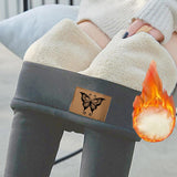 Maxbell Maxbell Women Winter Leggings Warm Soft Skinny Thick Stretch Thermal Solid XXXL