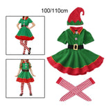 Maxbell Elf Costume Dress up Hat Christmas Outfit for Party Festival Halloween 100cm