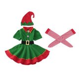 Maxbell Elf Costume Dress up Hat Christmas Outfit for Party Festival Halloween 100cm