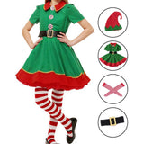 Maxbell Elf Costume Dress up Hat Christmas Outfit for Party Festival Halloween 100cm