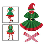 Maxbell Elf Costume Dress up Hat Christmas Outfit for Party Festival Halloween 100cm