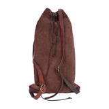 Maxbell Large Medieval Backpack Rucksack Carry On Daypack for Hiking Travel Outdoor coffee