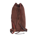 Maxbell Large Medieval Backpack Rucksack Carry On Daypack for Hiking Travel Outdoor coffee