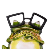 Maxbell Cartoon Frog Brooch Creative Alloy Fashion Tie Pins for Coat Party Men Women