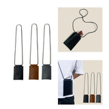 Maxbell Fashion Cellphone Bags Small Shoulder Bag Womens PU Leather Phone Purse Black