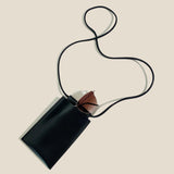 Maxbell Fashion Cellphone Bags Small Shoulder Bag Womens PU Leather Phone Purse Black