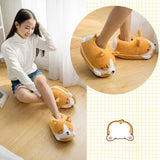 Maxbell Cartoon Dog Slippers Non Slip Size 35 to 41 Animal Flats for Adults Gift
