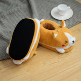 Maxbell Cartoon Dog Slippers Non Slip Size 35 to 41 Animal Flats for Adults Gift